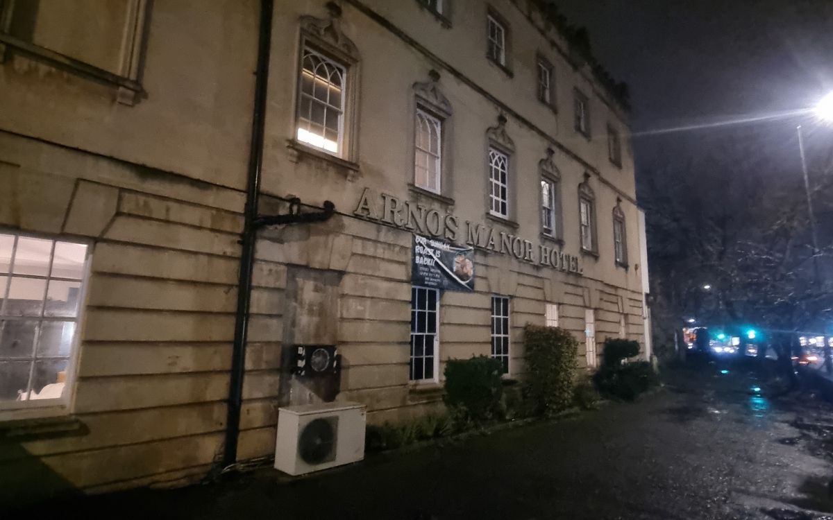Haunted Arnos Manor Hotel, home to frightening spirits!
