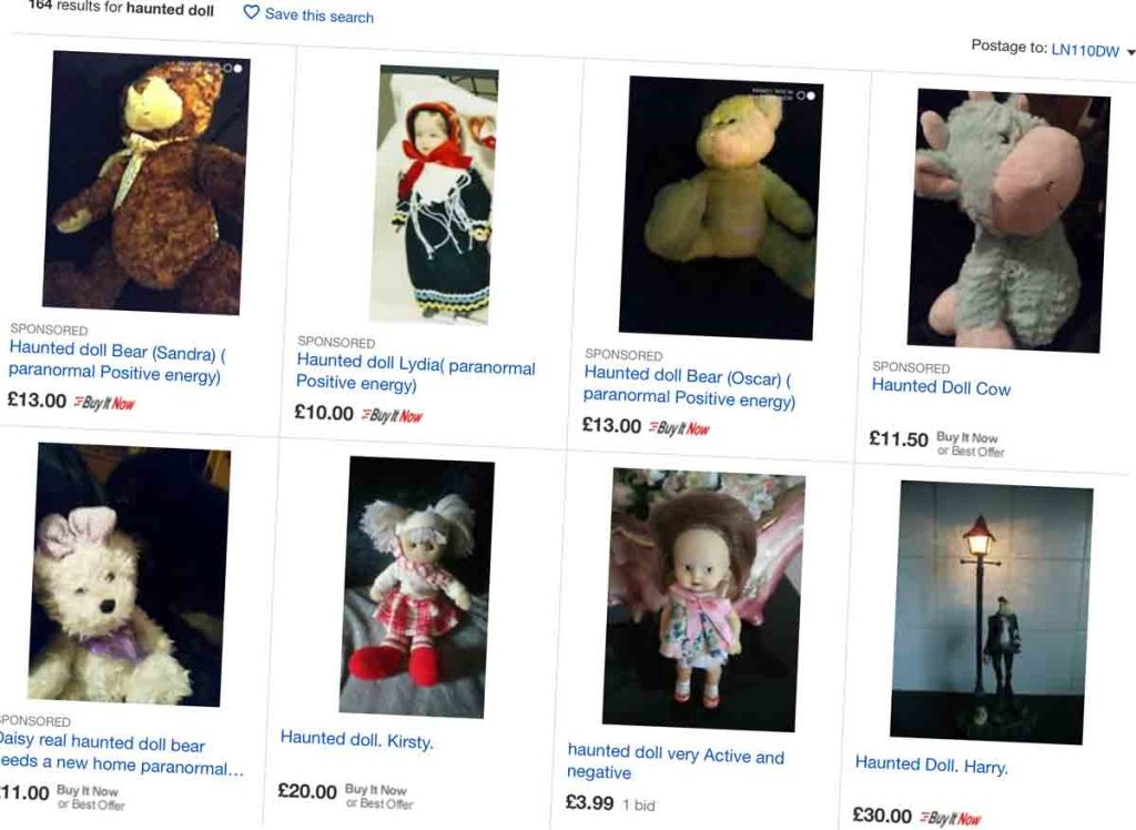 Meet Margaret, Bristol's Haunted Doll 2 Haunted Dolls on Ebay